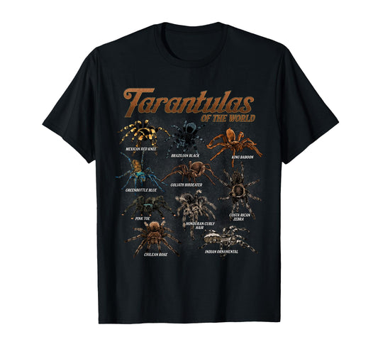 Tarantula Lover Apparel  Arachnid Pet Spider Graphic Tee - T-Shirt, Sweatshirt, Hoodie