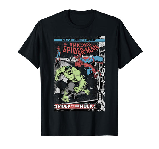 Comic Battle Fan Shirt  Web Hero Vs Green Giant Poster Tee - T-Shirt, Sweatshirt, Hoodie