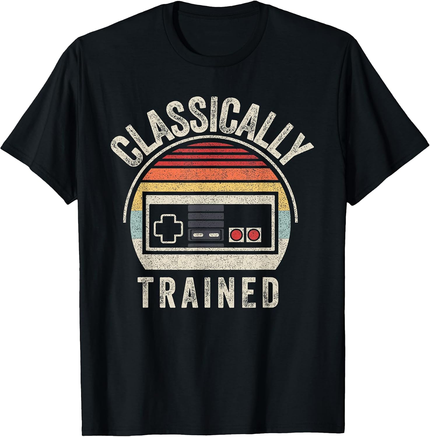 Retro Vintage Classically Trained Video Game - Adult & Kids T-Shirts, Sweatshirts & Hoodies apparel design preview 1