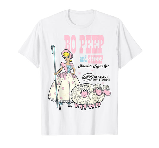 Toy Adventure Fan Apparel  Bo Peep and Sheep Advertisement Tee - T-Shirt, Sweatshirt, Hoodie
