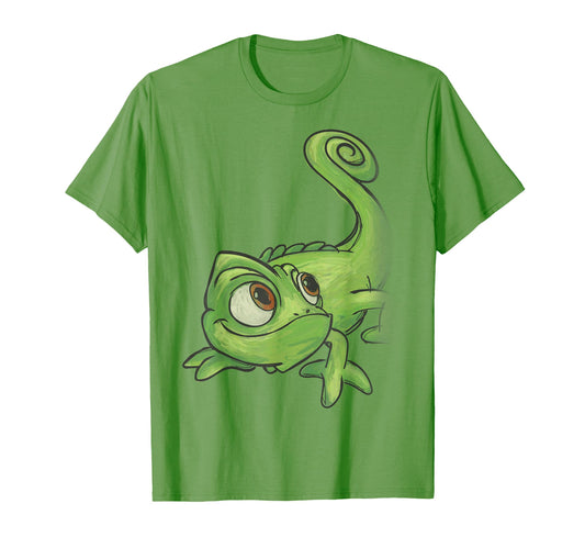 Fairy Tale Pet Fan Apparel  Green Chameleon Sketch Tee - T-Shirt, Sweatshirt, Hoodie