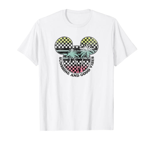 Theme Park Squad Apparel  Sunshine and Good Vibes Big Logo Tee - T-Shirt, Sweatshirt, Hoodie