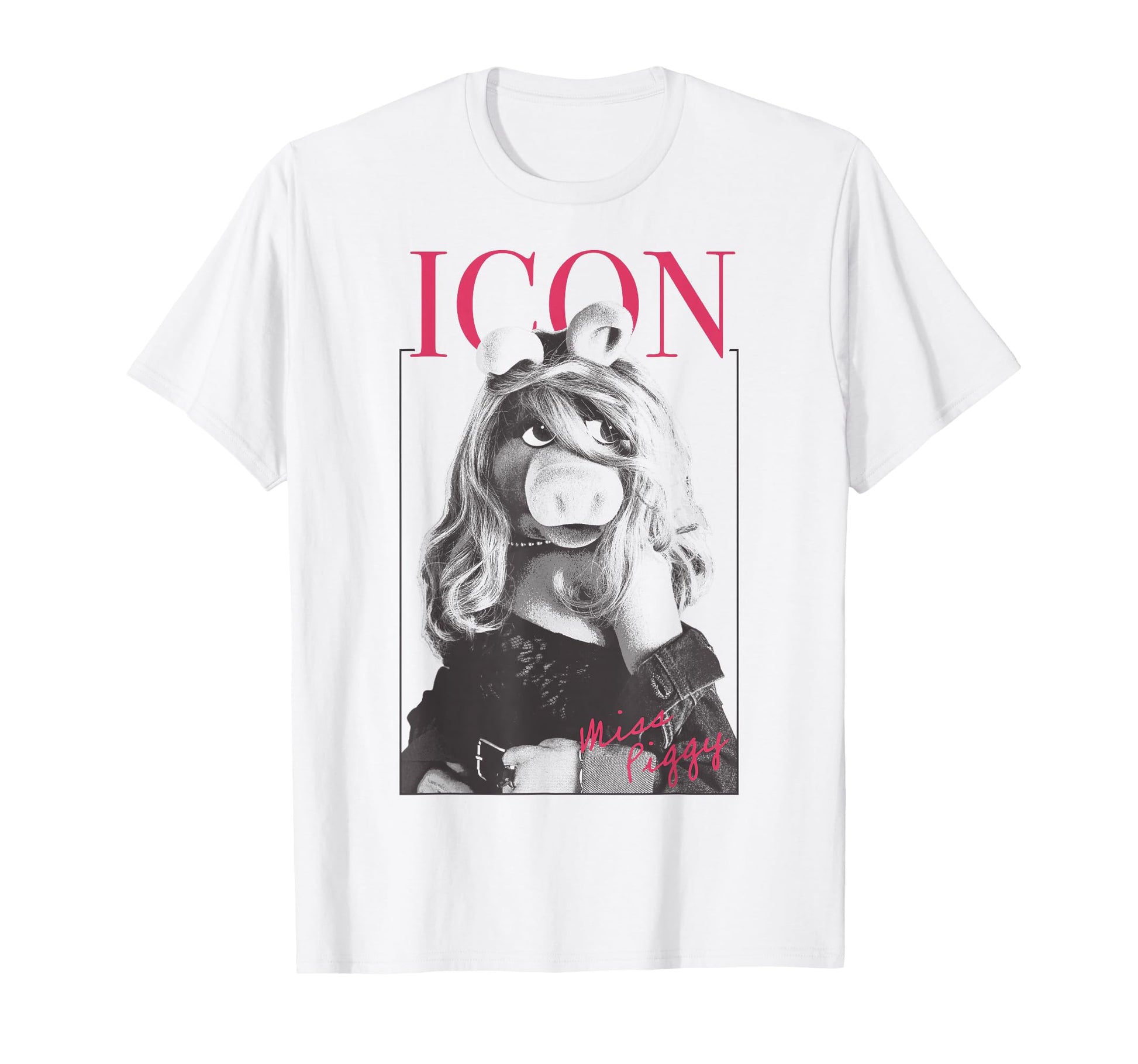 Comedy Puppet Fan Apparel  Diva Pig Icon Magazine Poster Tee - T-Shirt, Sweatshirt, Hoodie