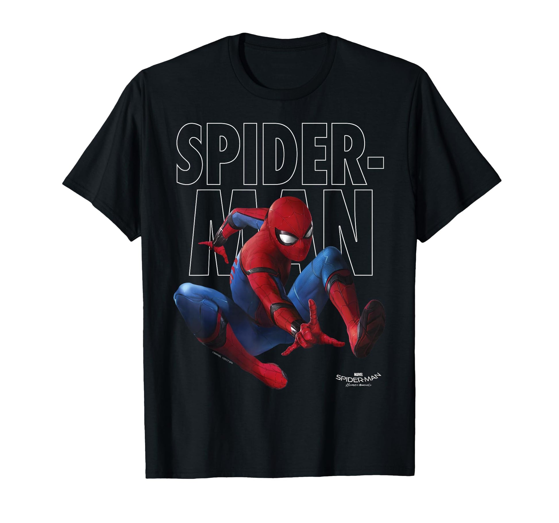Hero Fan Apparel  Outlined Epic Jump Pose Graphic Tee - T-Shirt, Sweatshirt, Hoodie