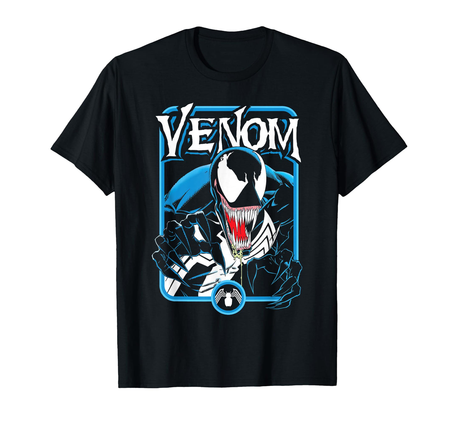 Comic Villain Fan Shirt  Dark Symbiote Lurking Portrait Tee - T-Shirt, Sweatshirt, Hoodie