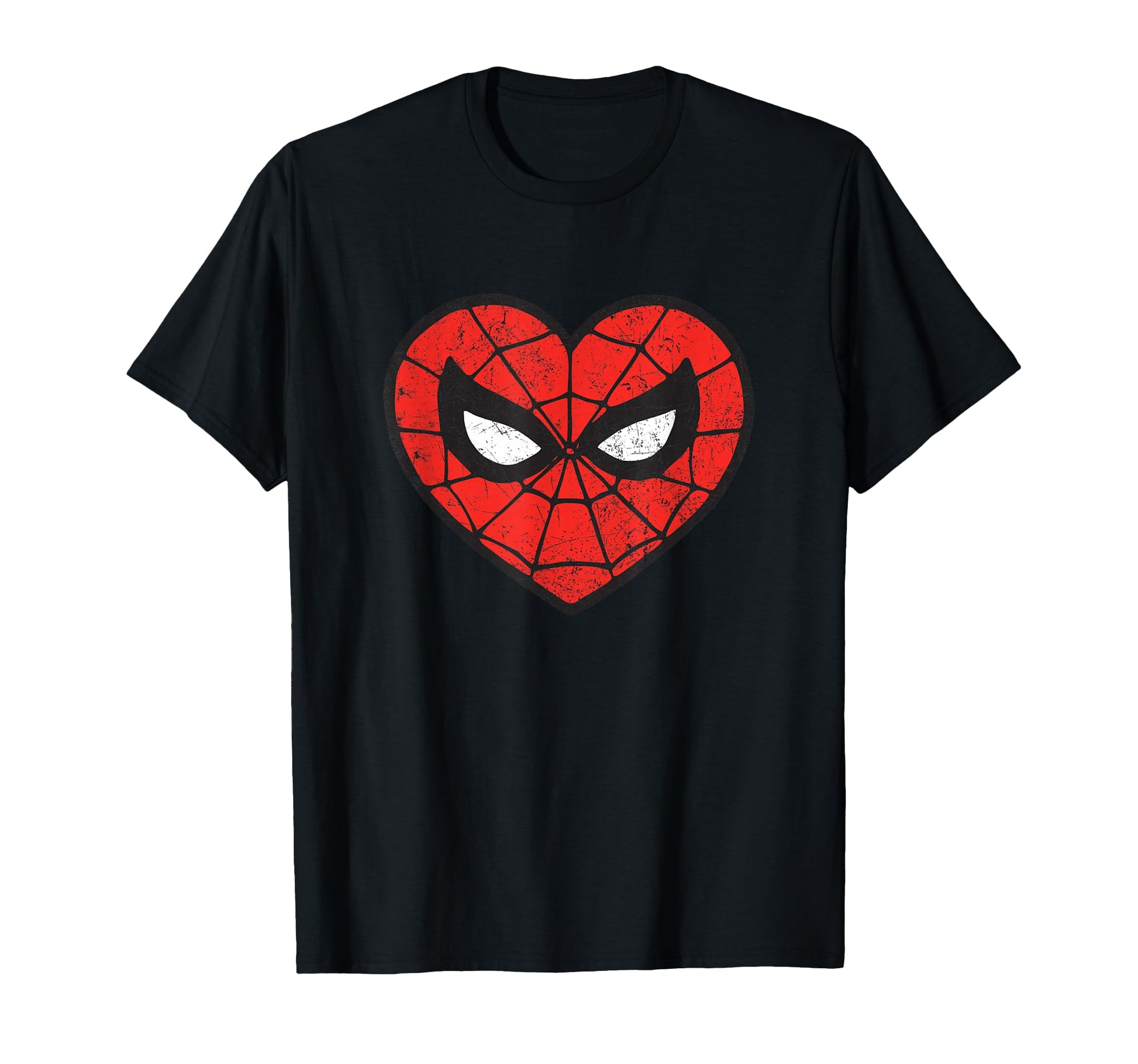 Comic Fan Apparel  Web Hero Heart Graphic Tee - T-Shirt, Sweatshirt, Hoodie