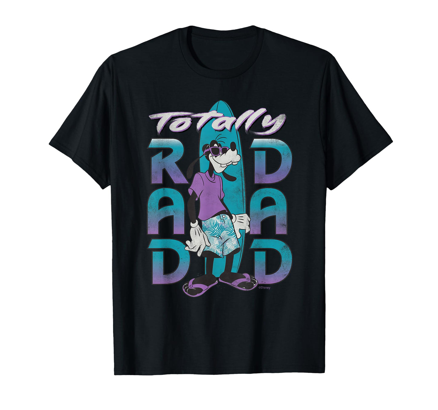 Father's Day Gift Shirt  Rad Dad Surfing Distressed Tee - T-Shirt, Sweatshirt, Hoodie