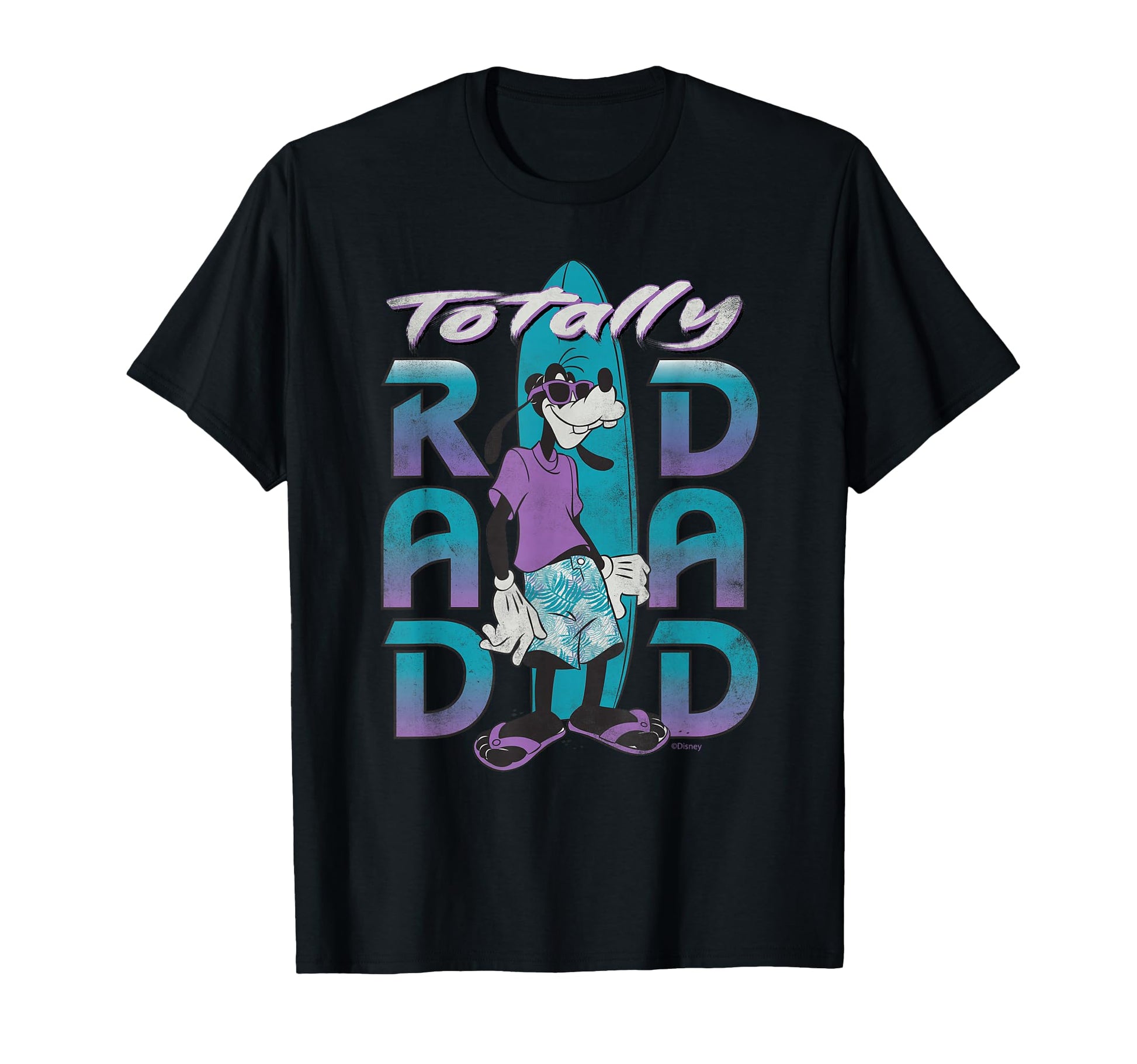 Father's Day Gift Shirt  Rad Dad Surfing Distressed Tee - T-Shirt, Sweatshirt, Hoodie