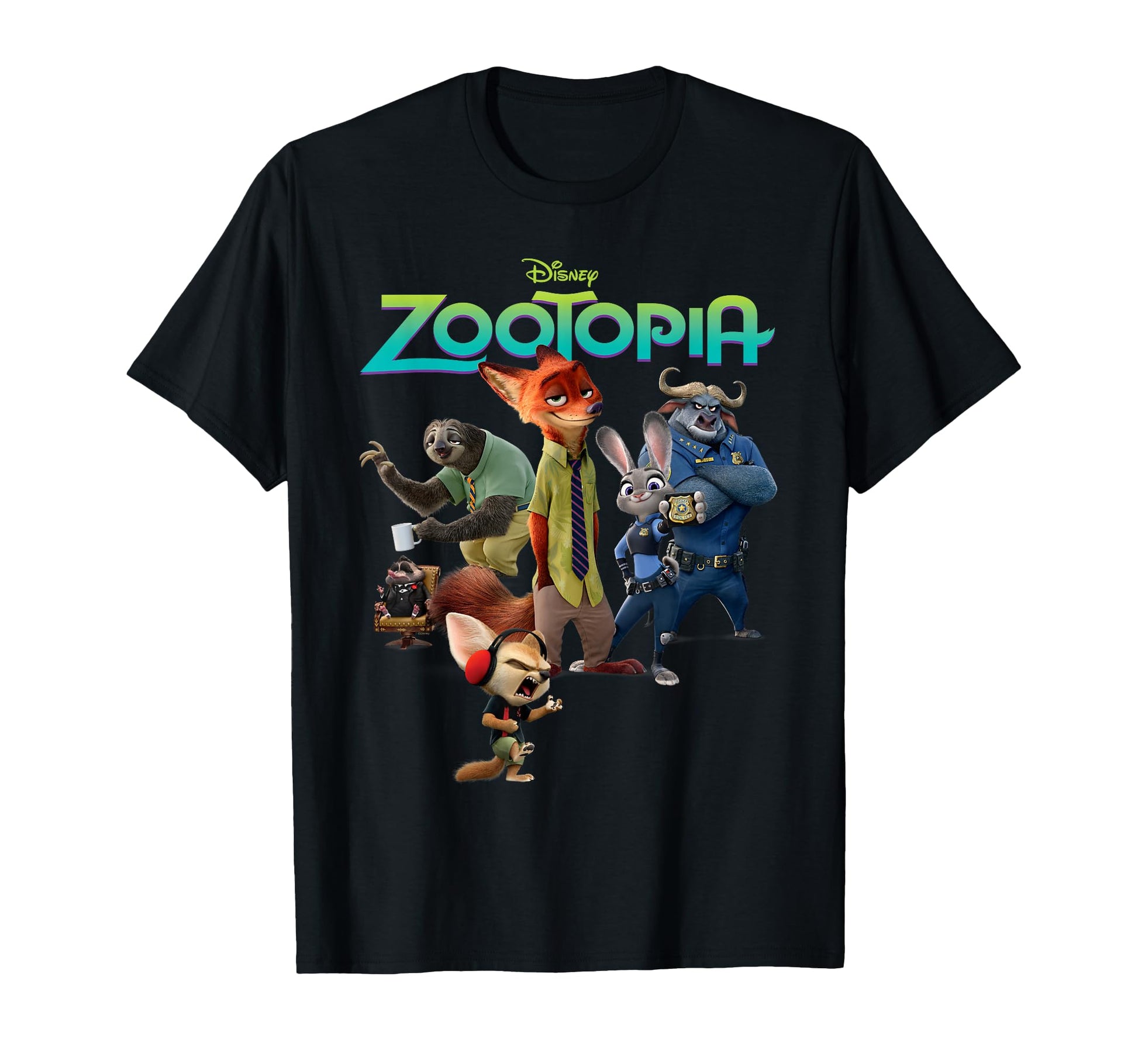Animal City Fan Apparel  Character Group and Logo Tee - T-Shirt, Sweatshirt, Hoodie
