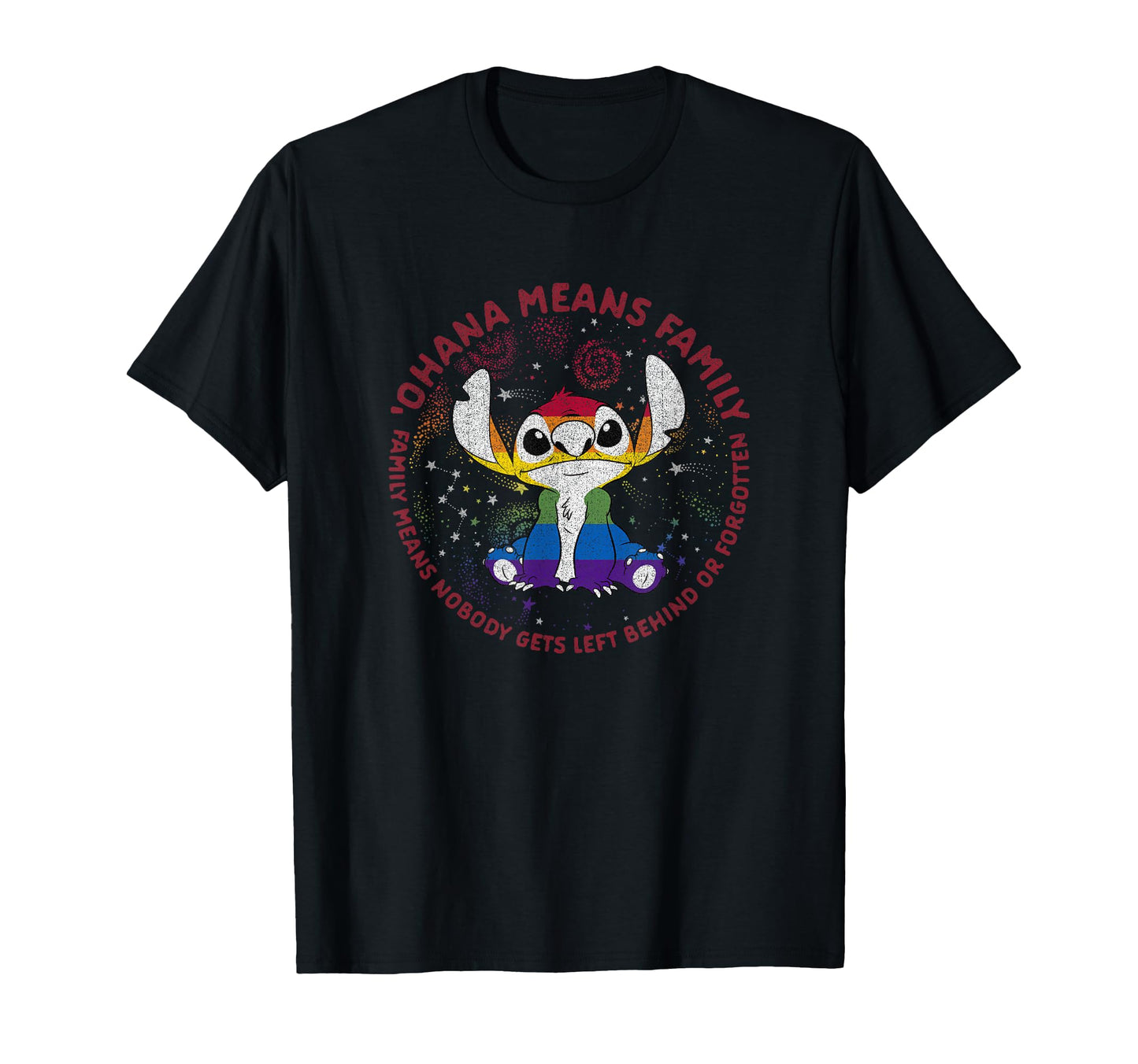 Hawaiian Alien Fan Apparel  Ohana Pride Circle Graphic Tee - T-Shirt, Sweatshirt, Hoodie