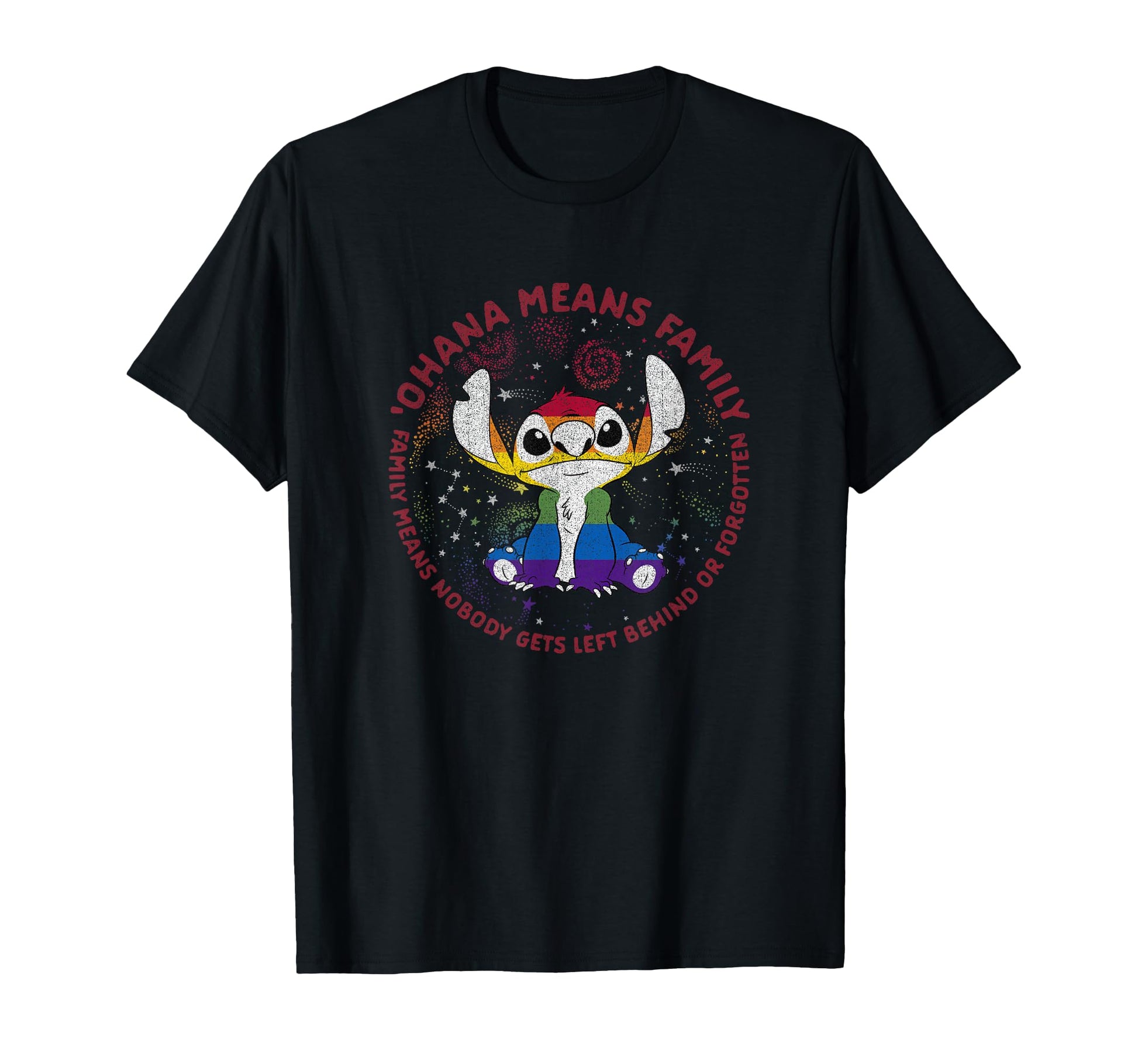 Hawaiian Alien Fan Apparel  Ohana Pride Circle Graphic Tee - T-Shirt, Sweatshirt, Hoodie