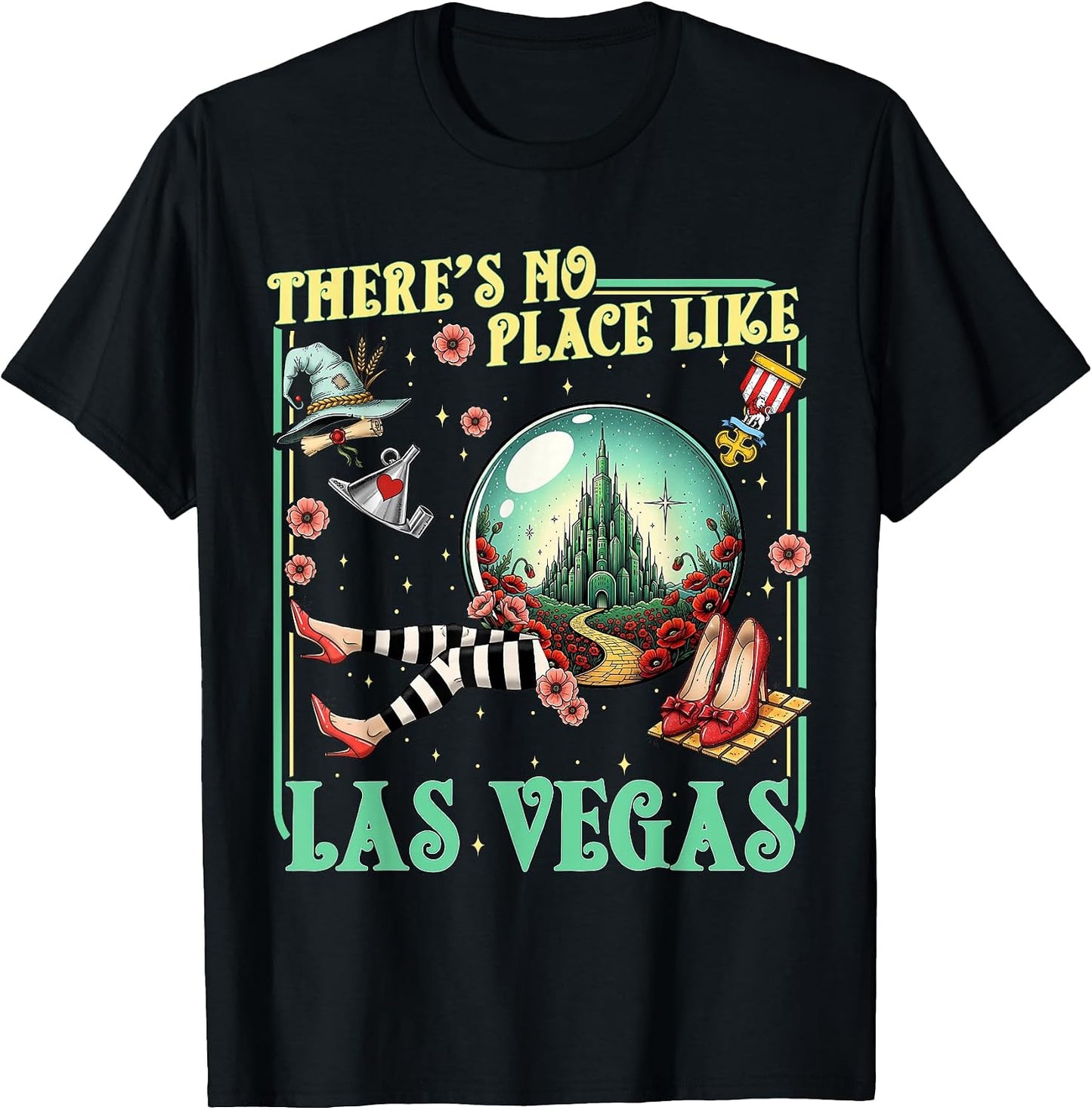 Yellow Brick Road Wicked Off to See Wizard - Adult & Kids T-Shirts, Sweatshirts & Hoodies apparel design preview 1