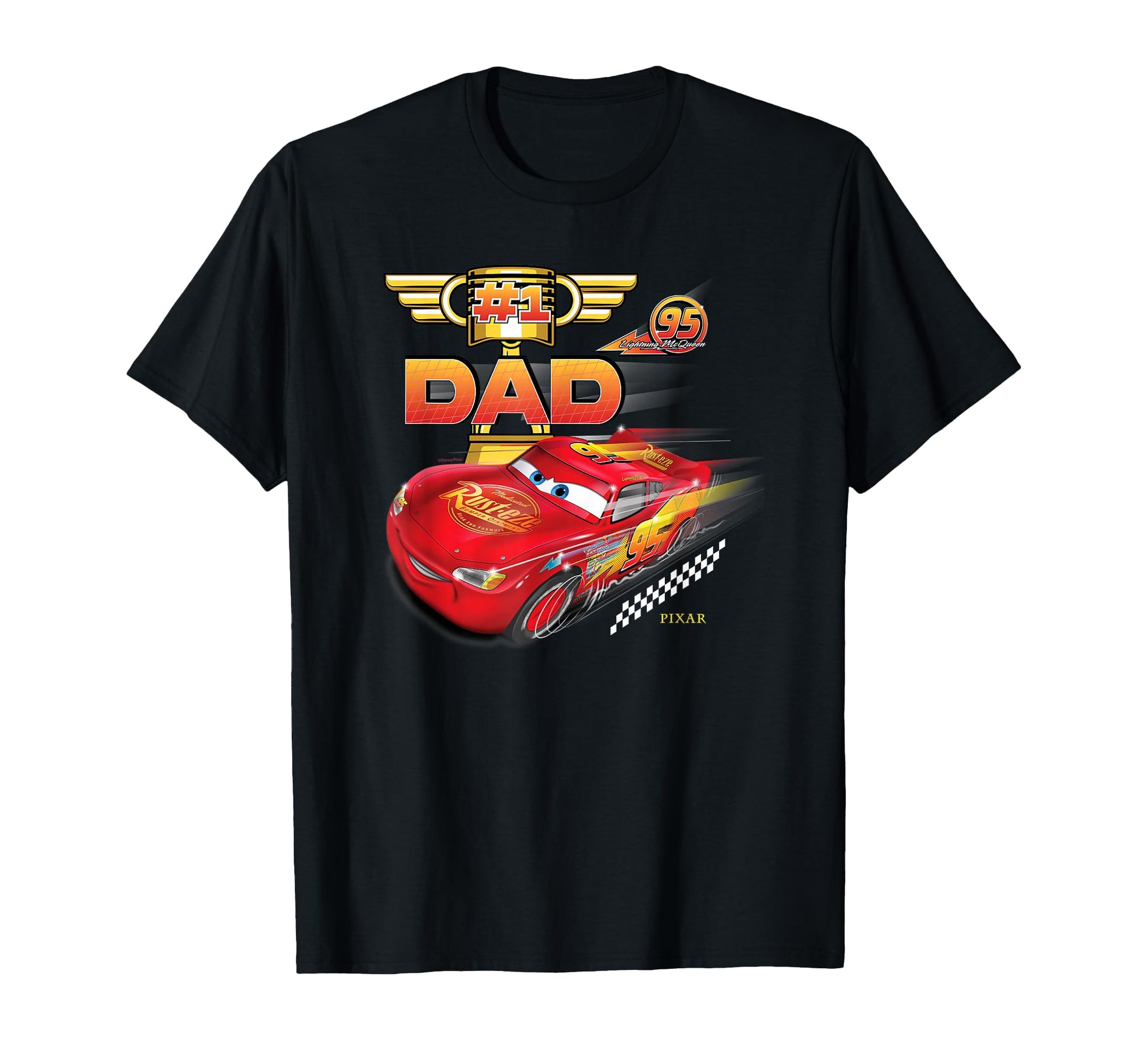 Father's Day Gift Shirt  Number 1 Racing Dad Graphic Tee - T-Shirt, Sweatshirt, Hoodie
