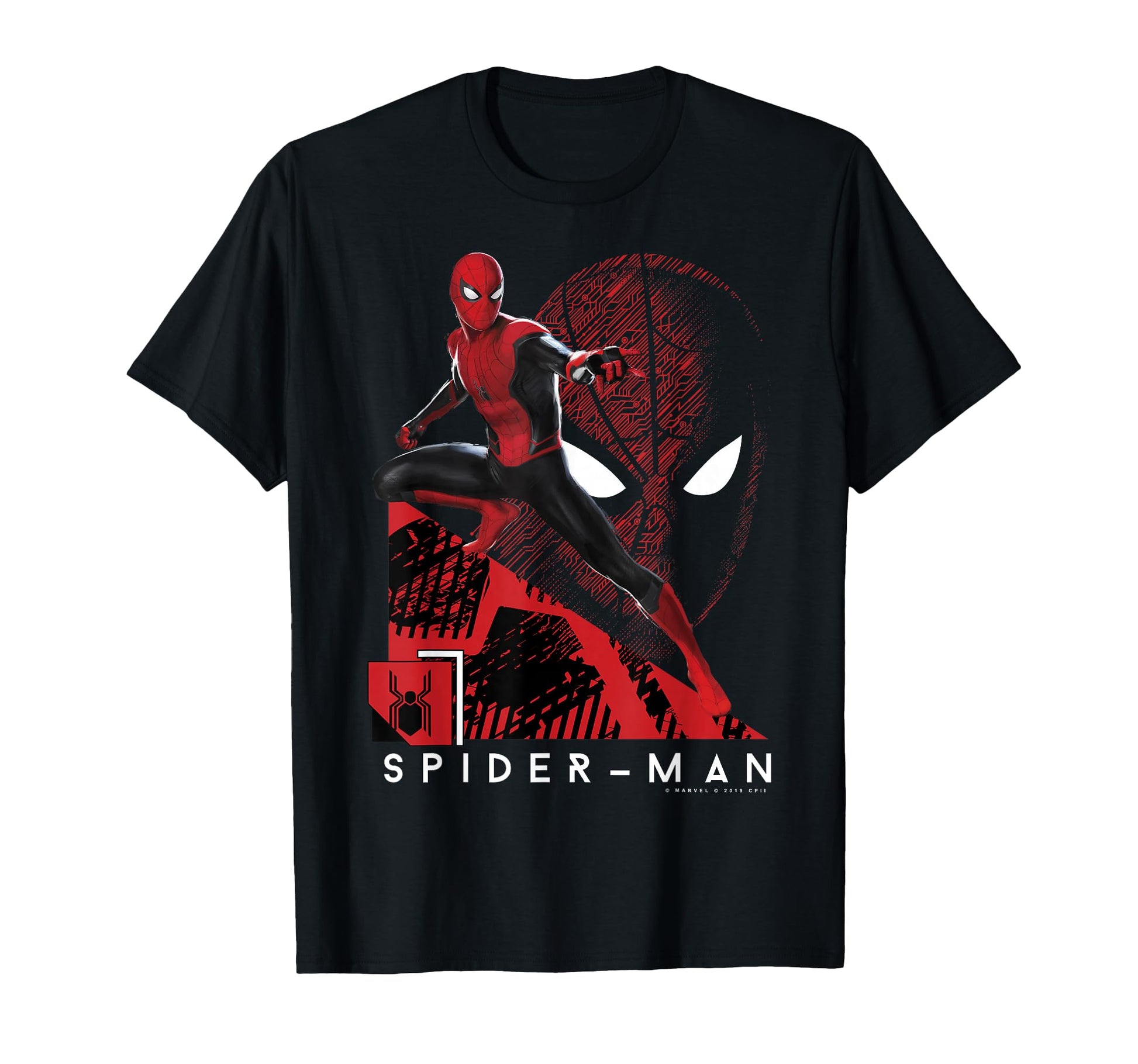 Superhero Supporter Apparel  Tech Background Portrait Tee - T-Shirt, Sweatshirt, Hoodie