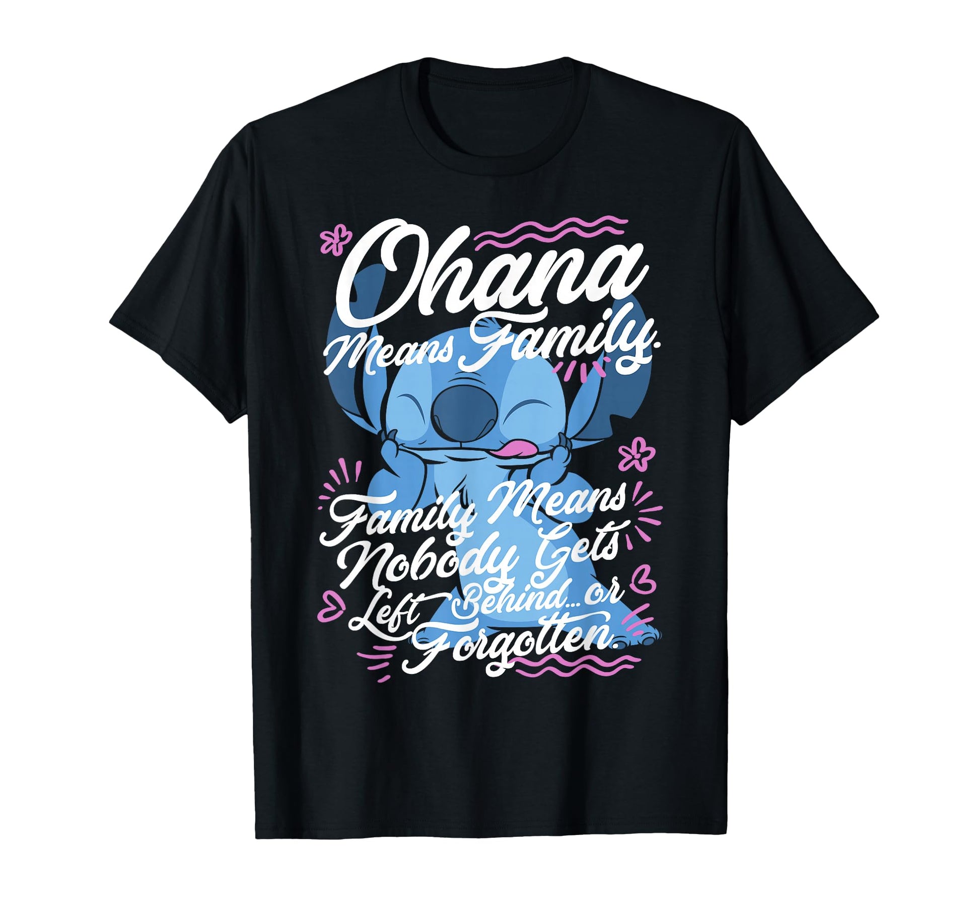 Hawaiian Alien Fan Shirt  Ohana Means Family Graphic Tee - T-Shirt, Sweatshirt, Hoodie