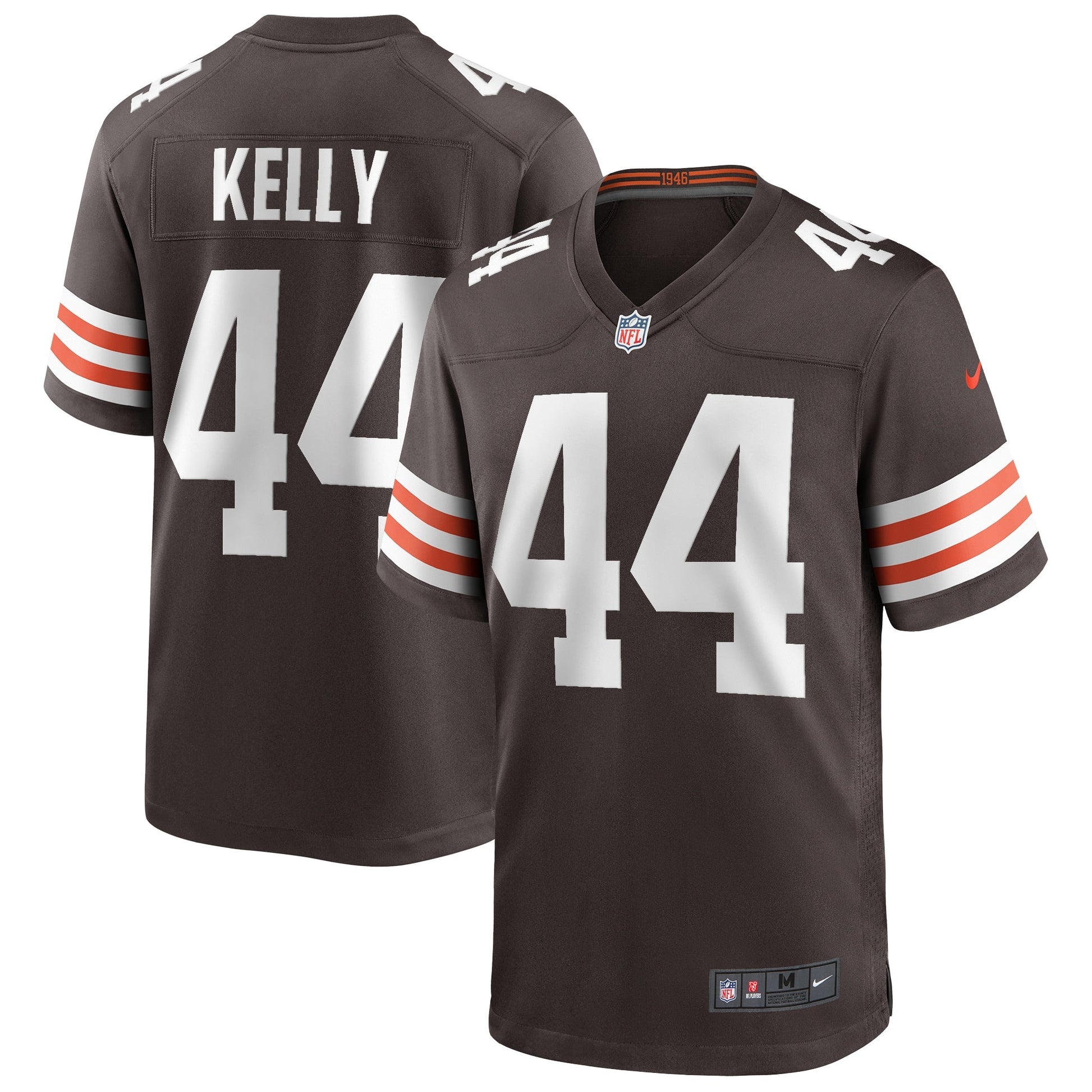 Leroy Kelly Cleveland Browns Nike Game Retired Jersey - Brown football jersey product view 1