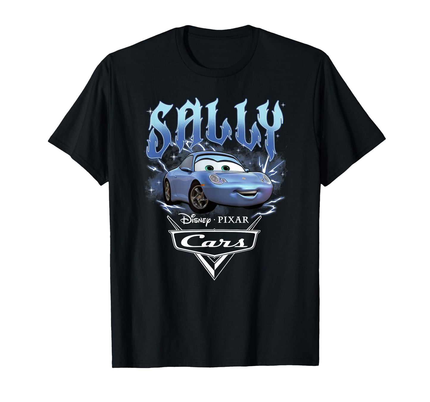 Racing Car Fan Shirt  Blue Sports Car Distressed Portrait Tee - T-Shirt, Sweatshirt, Hoodie
