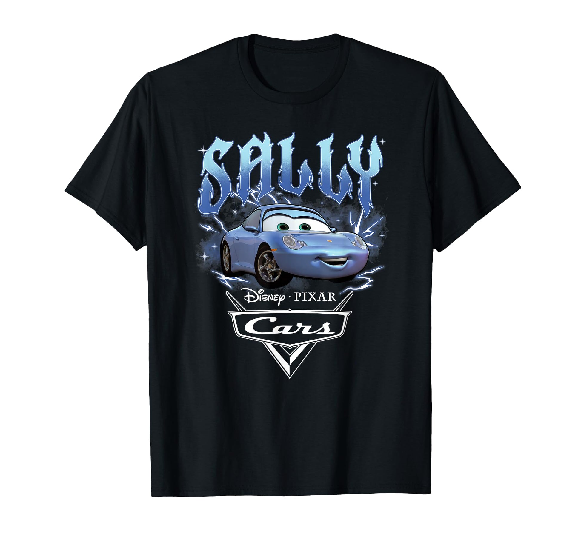 Racing Car Fan Shirt  Blue Sports Car Distressed Portrait Tee - T-Shirt, Sweatshirt, Hoodie
