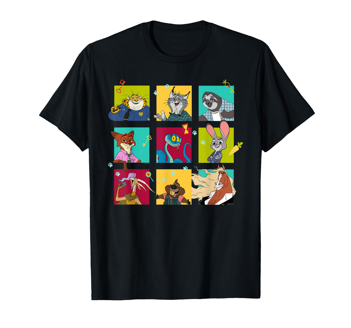 Animal City Fan Shirt  2nd Edition Illustrated Characters Grid Tee - T-Shirt, Sweatshirt, Hoodie