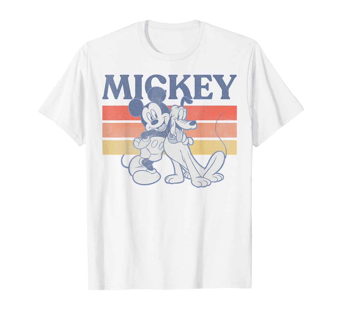 Classic Cartoon Fan Apparel  Mouse & Pet Dog Retro Line Tee - T-Shirt, Sweatshirt, Hoodie