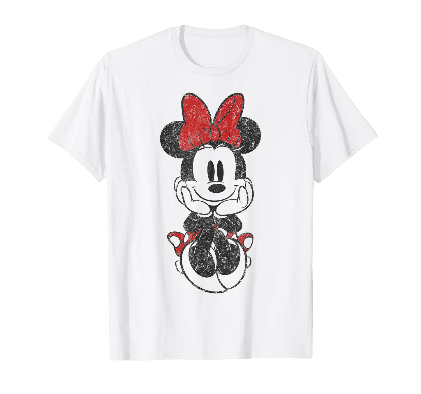 Vintage Cartoon Fan Shirt  Polka Dot Mouse Sitting Graphic Tee - T-Shirt, Sweatshirt, Hoodie
