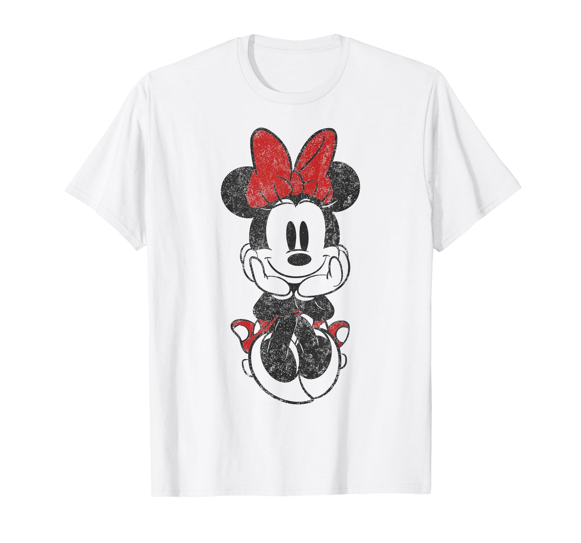 Vintage Cartoon Fan Shirt  Polka Dot Mouse Sitting Graphic Tee - T-Shirt, Sweatshirt, Hoodie