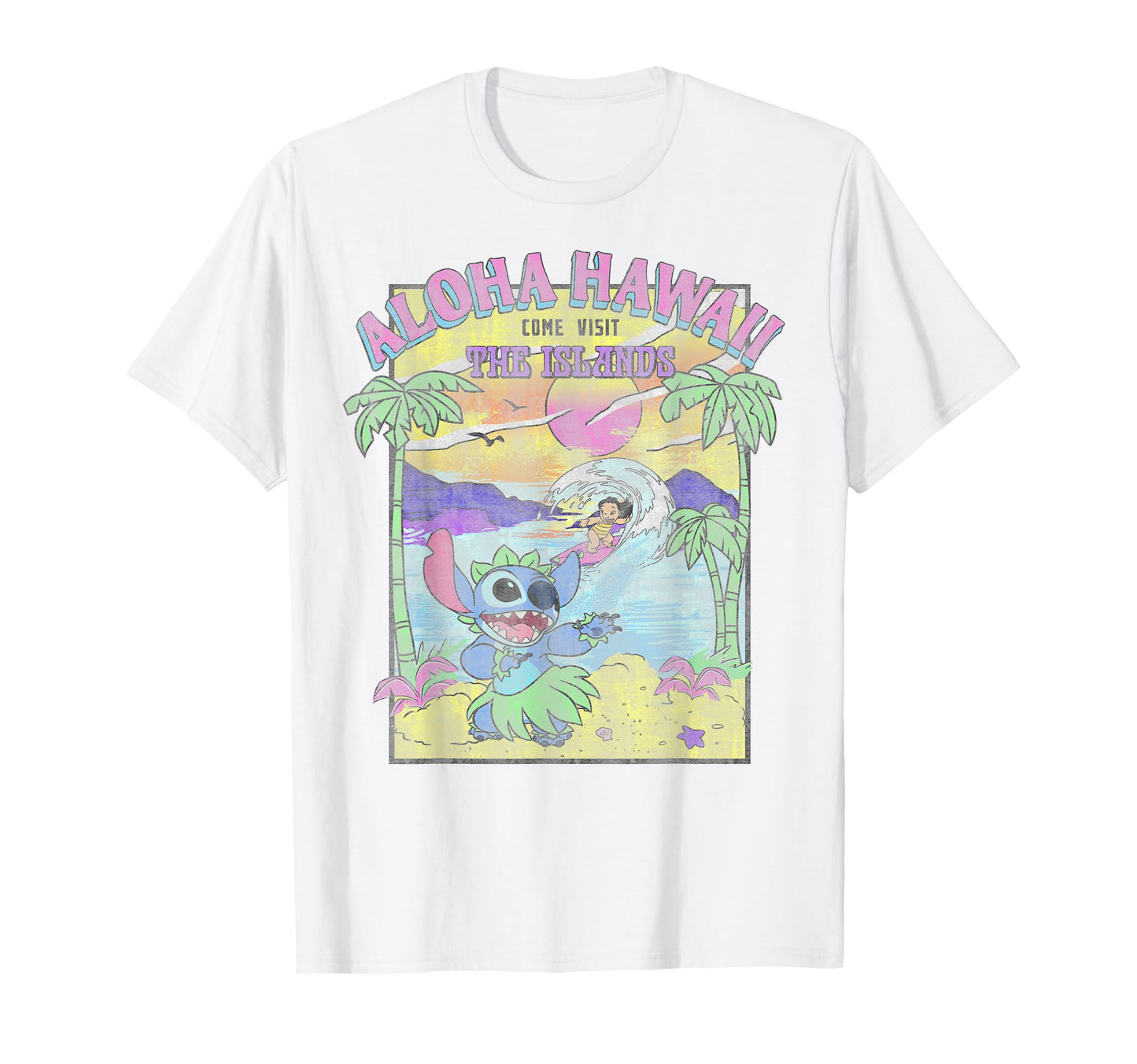 Hawaiian Vacation Apparel  Alien Aloha Come Visit Islands Tee - T-Shirt, Sweatshirt, Hoodie