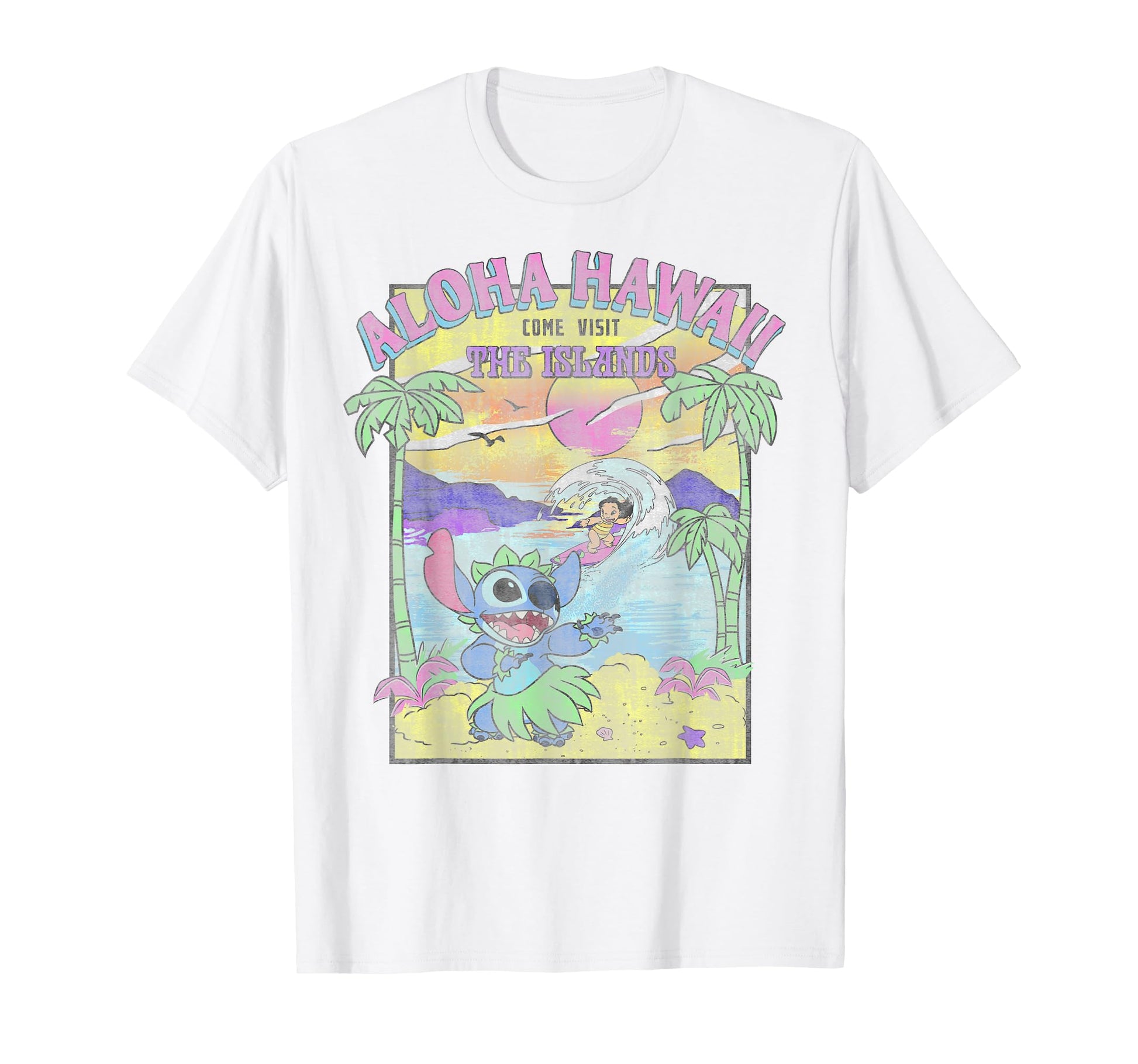 Hawaiian Vacation Apparel  Alien Aloha Come Visit Islands Tee - T-Shirt, Sweatshirt, Hoodie