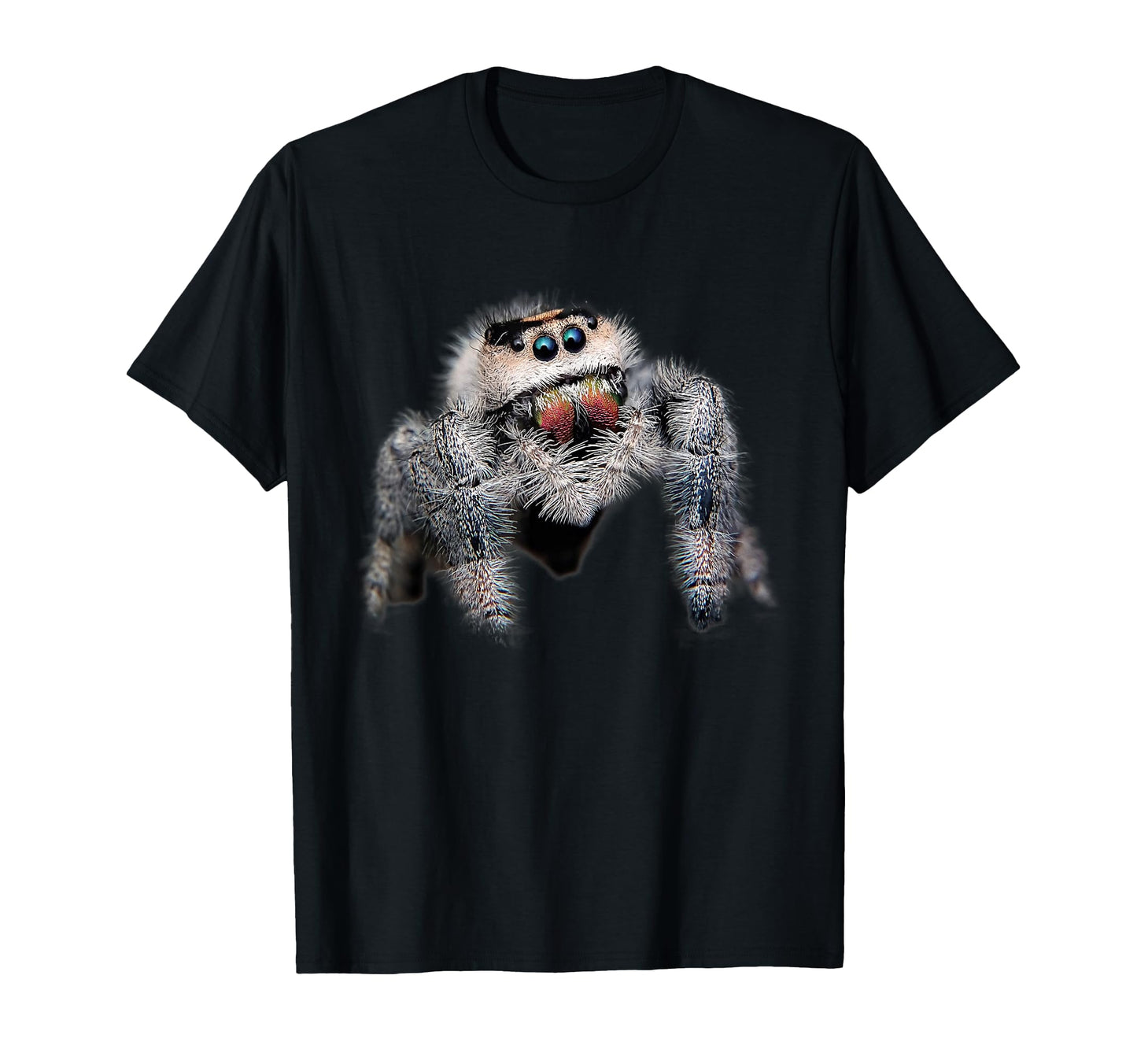 Pet Spider Lover Gift  Cute Arachnid Salticidae Graphic Tee - T-Shirt, Sweatshirt, Hoodie