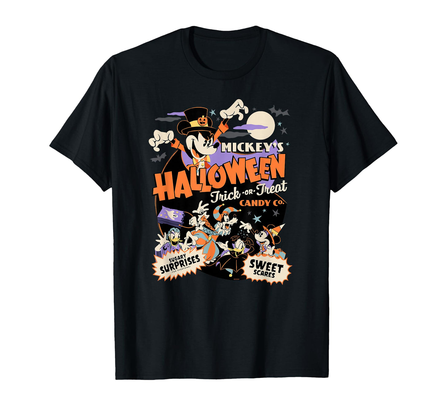 Spooky Theme Park Shirt  Trick or Treat Candy Co. Graphic Tee - T-Shirt, Sweatshirt, Hoodie