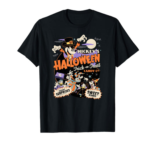Spooky Theme Park Shirt  Trick or Treat Candy Co. Graphic Tee - T-Shirt, Sweatshirt, Hoodie