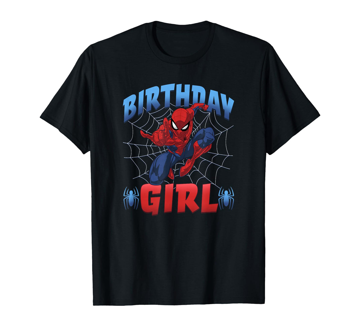 Birthday Girl Apparel  Classic Web Hero Graphic Tee - T-Shirt, Sweatshirt, Hoodie