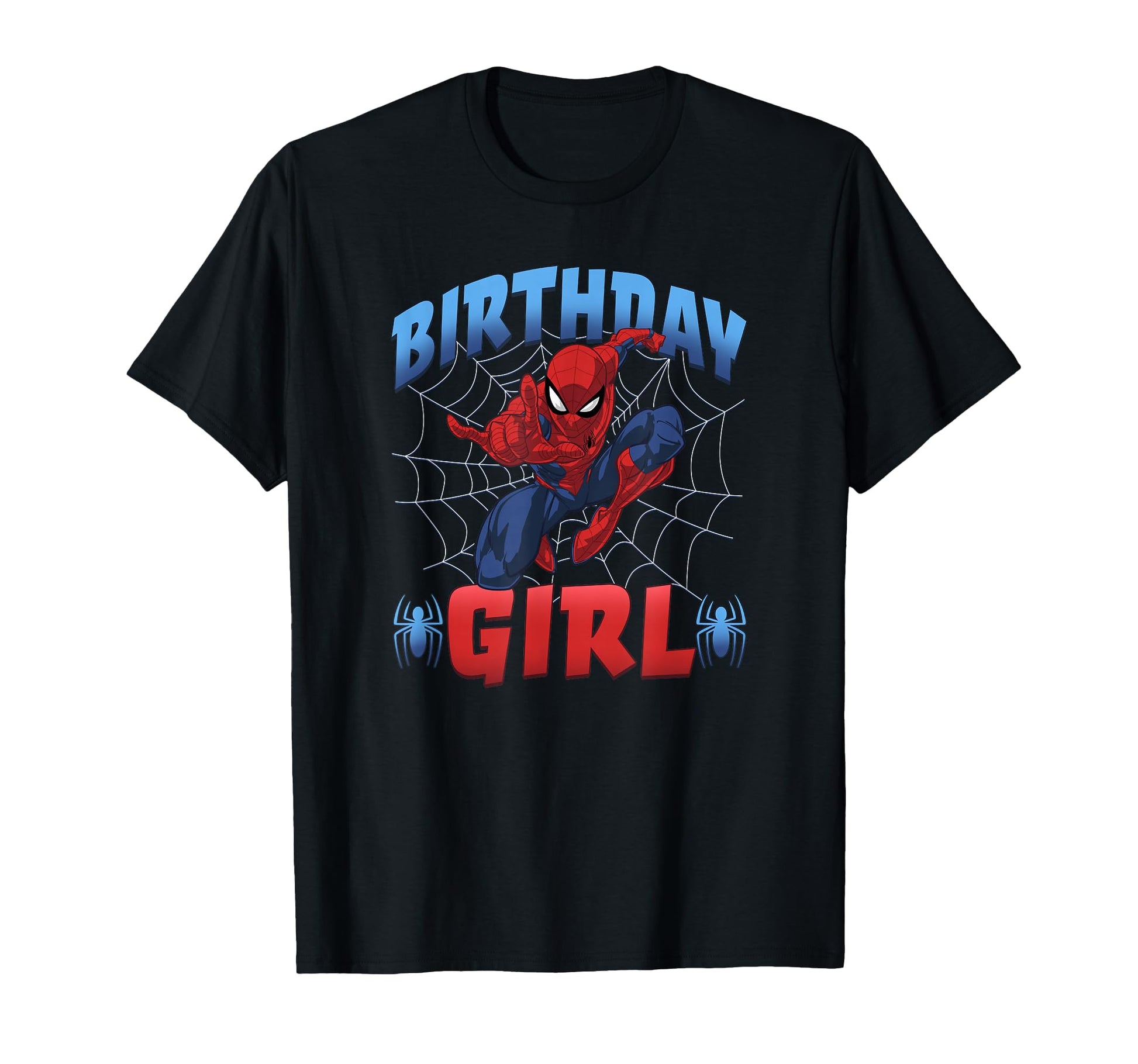 Birthday Girl Apparel  Classic Web Hero Graphic Tee - T-Shirt, Sweatshirt, Hoodie