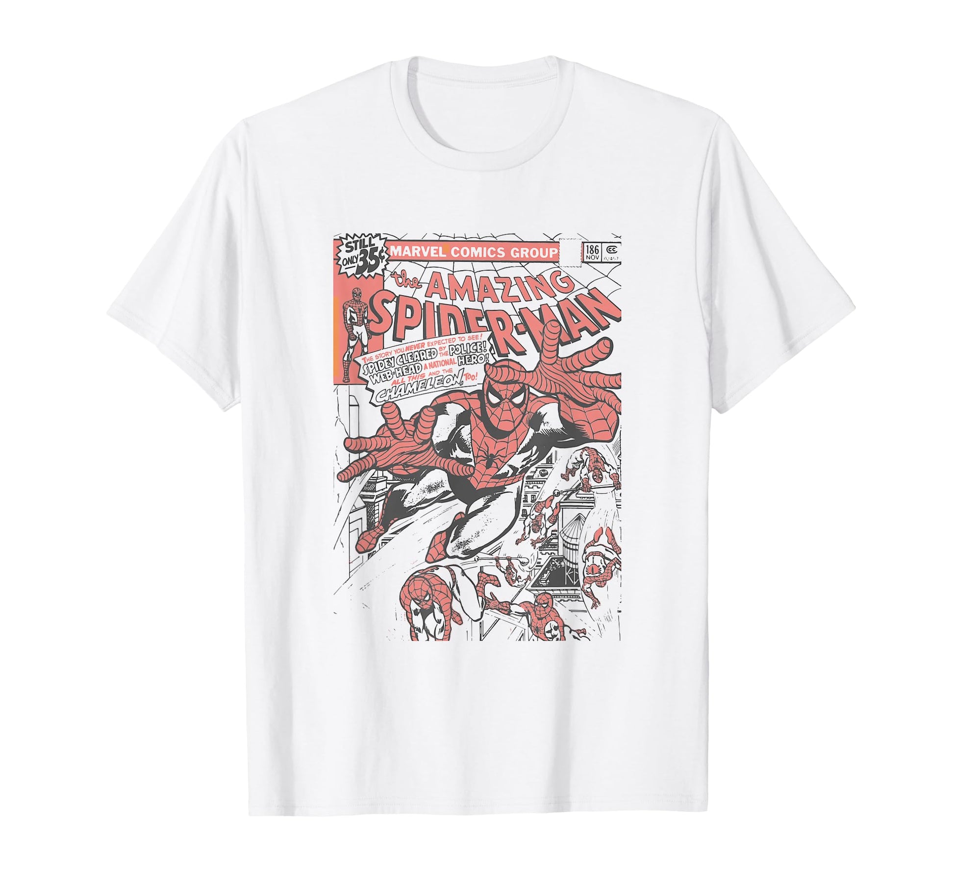 Comic Lover Gift Shirt  Vintage Web Hero Cover Tee - T-Shirt, Sweatshirt, Hoodie