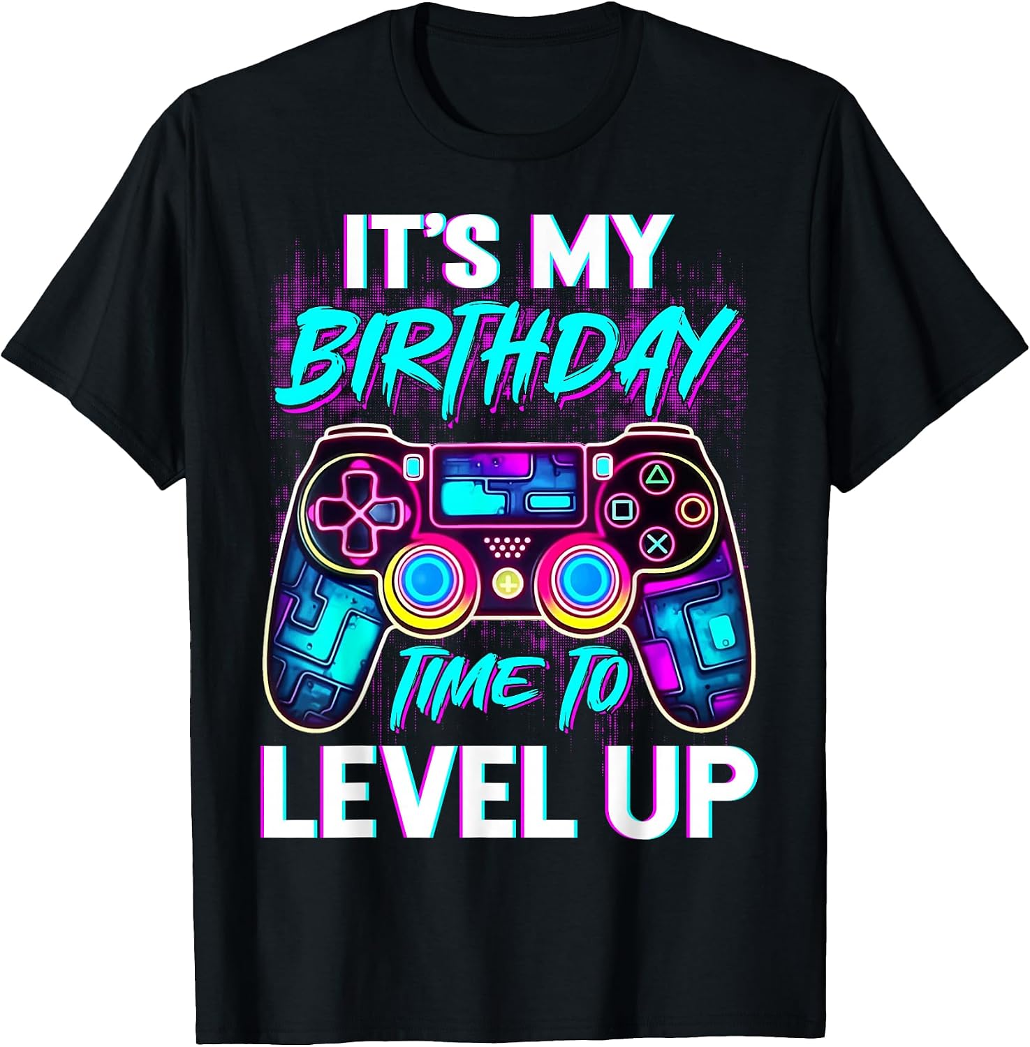 Video Gamer Geeks Kids Boys Birthday Party - Adult & Kids T-Shirts, Sweatshirts & Hoodies apparel design preview 1