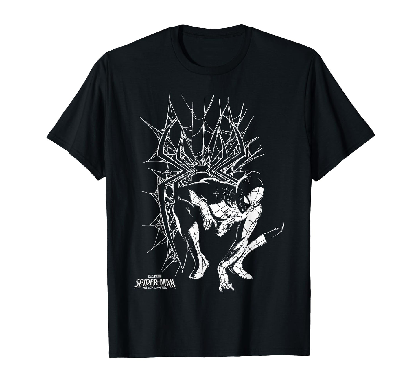 Superhero Fan Shirt  City Web Slinger Silhouette Graphic Tee - T-Shirt, Sweatshirt, Hoodie