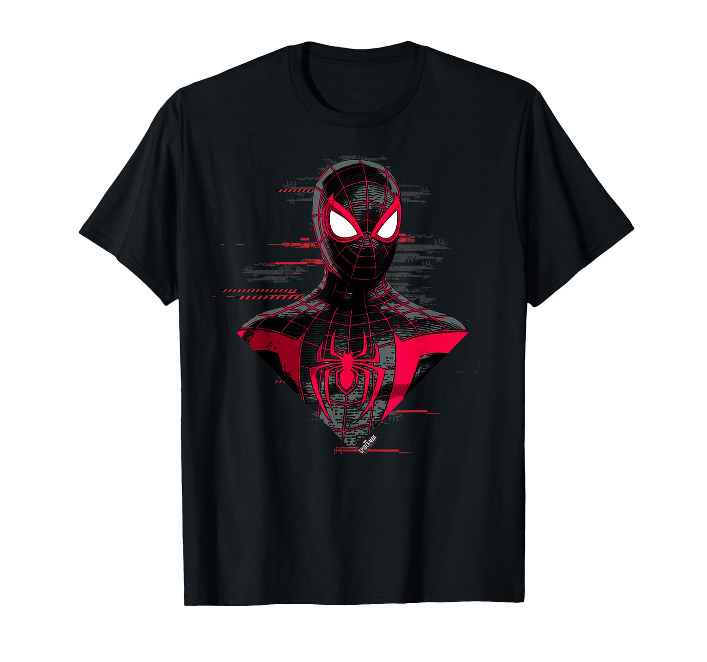 Brooklyn Web Hero Shirt  Glitch Big Face Graphic Tee - T-Shirt, Sweatshirt, Hoodie