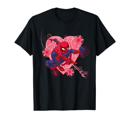 Valentine's Day Apparel  Hearts and Flowers Web Hero Tee - T-Shirt, Sweatshirt, Hoodie