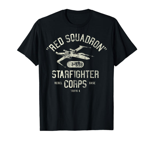 Sci-Fi Space Fan Apparel  Rebel Starfighter Corps Collegiate Tee - T-Shirt, Sweatshirt, Hoodie
