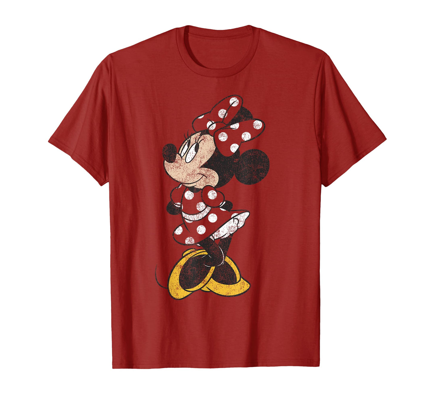 Classic Cartoon Fan Shirt  Polka Dot Mouse Simple Distressed Tee - T-Shirt, Sweatshirt, Hoodie