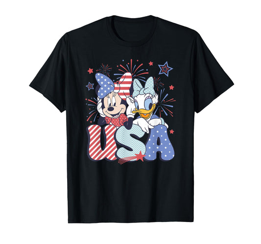 Patriotic Fan Apparel  USA Retro Stars Celebration Graphic Tee - T-Shirt, Sweatshirt, Hoodie