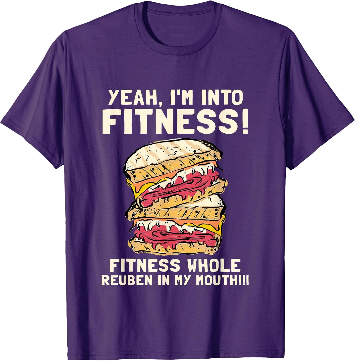 Reuben Sandwich Funny Vintage Apparel - Adult & Kids T-Shirts, Sweatshirts & Hoodies apparel design preview 1