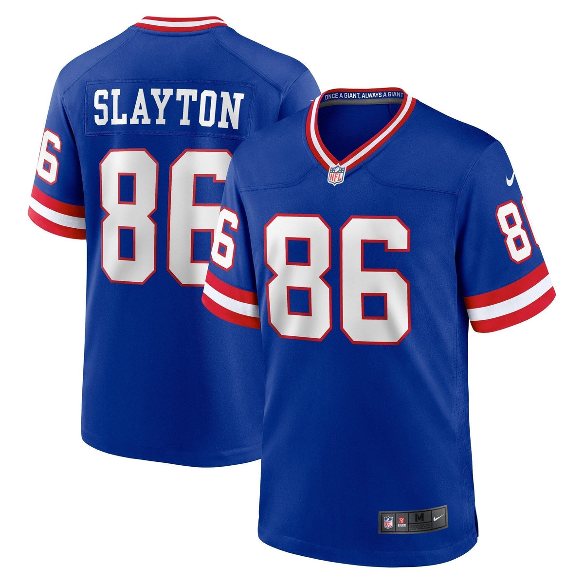 Darius Slayton New York Giants Nike Classic Game Jersey - Royal football jersey product view 1