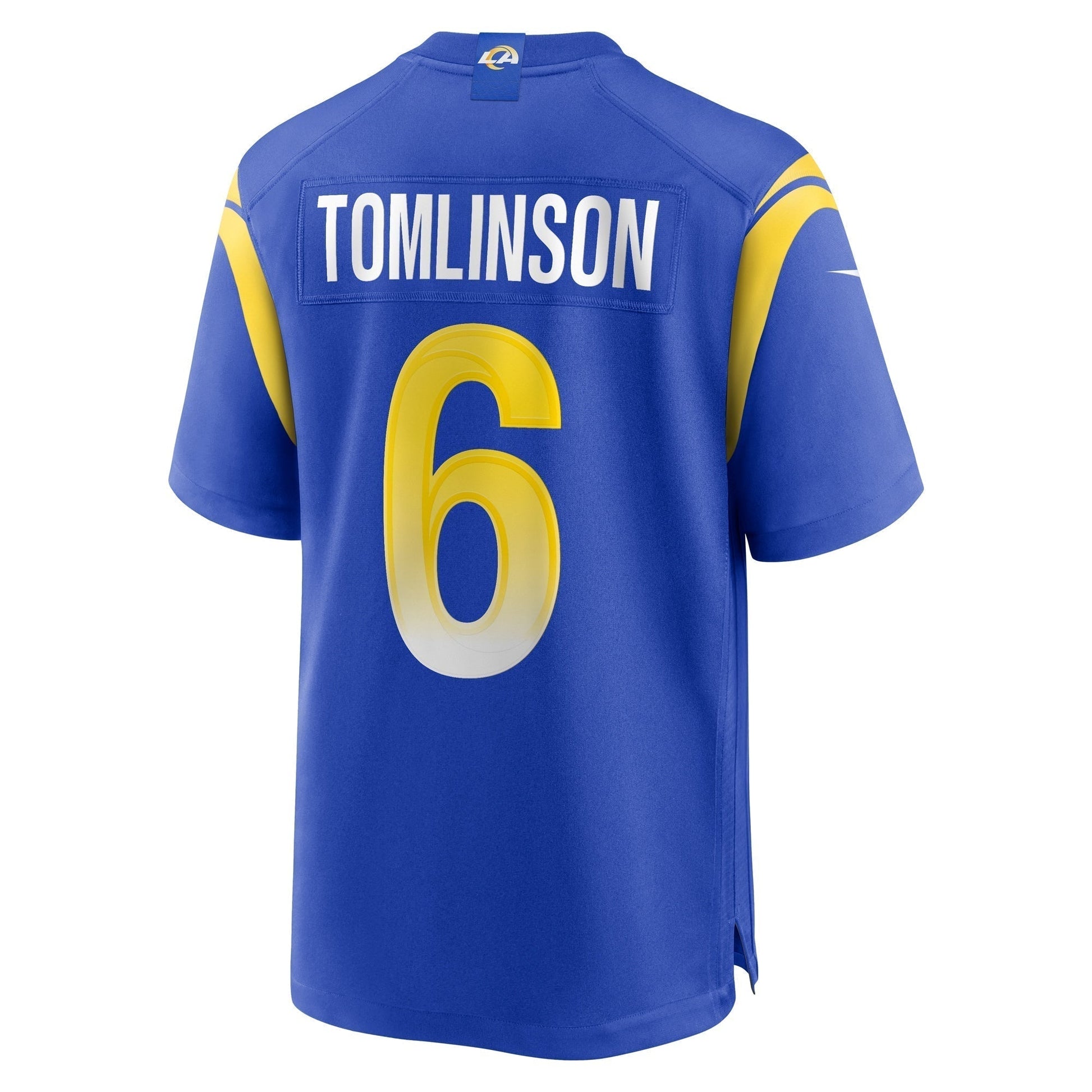 Tre'Vius Hodges-Tomlinson Los Angeles Rams Nike Team Game Jersey - Royal football jersey product view 3