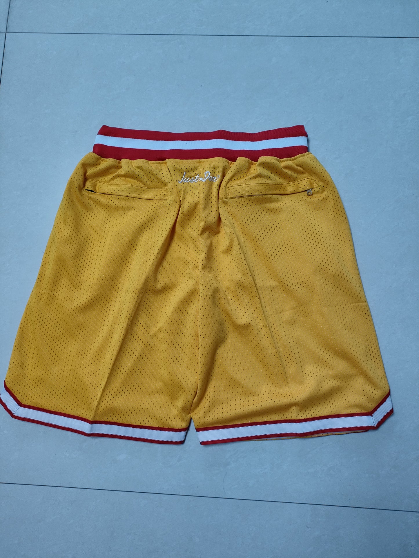 JUST DON Tampa Bay Buccaneers Pocket Shorts football jersey product view 2
