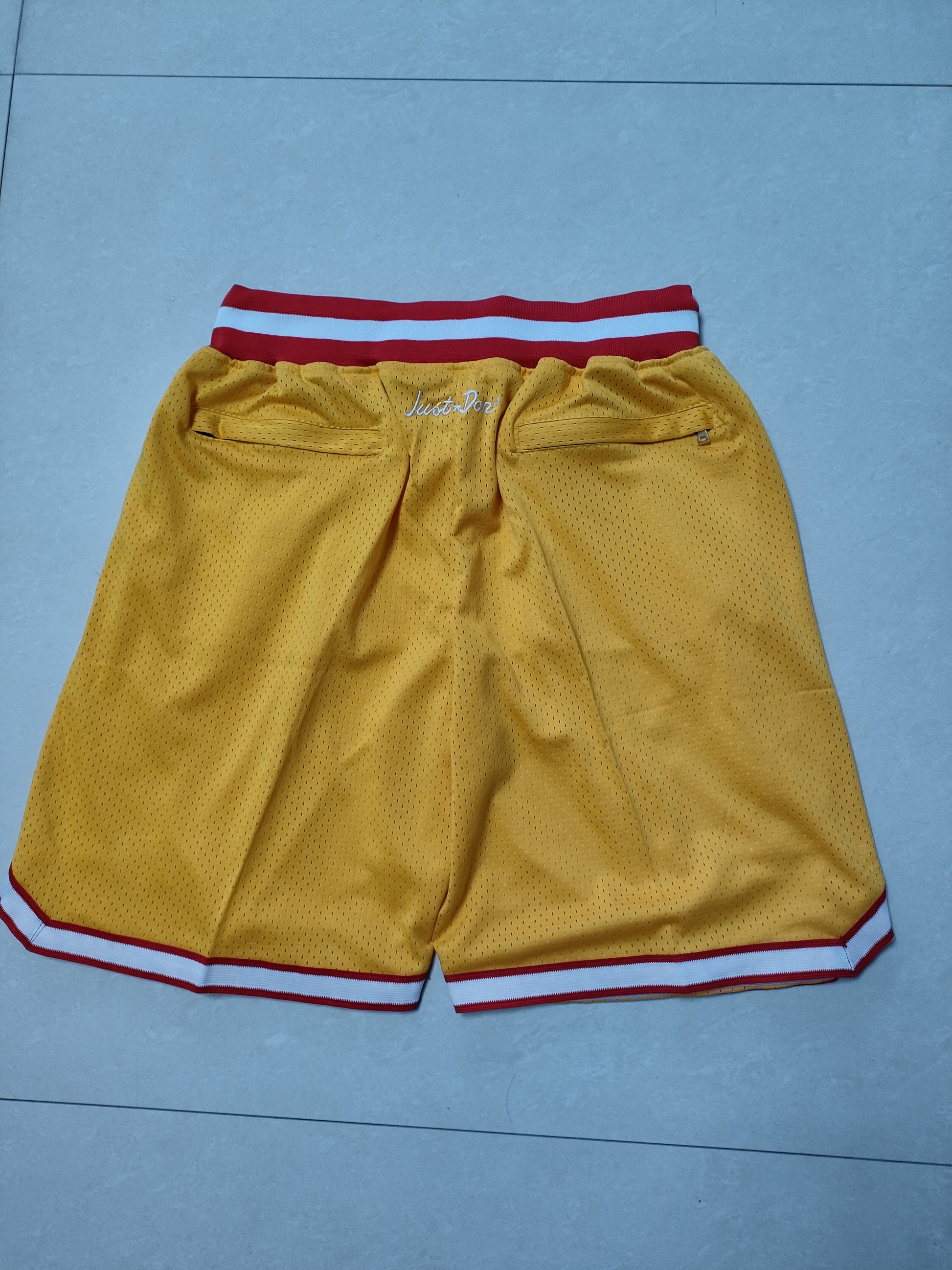 JUST DON Tampa Bay Buccaneers Pocket Shorts football jersey product view 2