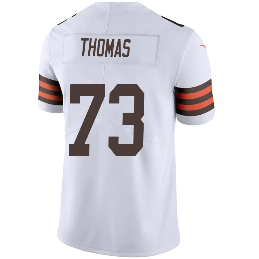C.Browns #73 Joe Thomas White Stitched Player Game Football Jerseys football jersey product view 1