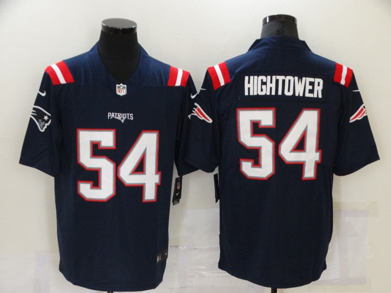 Men's New England Patriots Dont'a Hightower #54 Navy Game Jersey1 football jersey product view 1