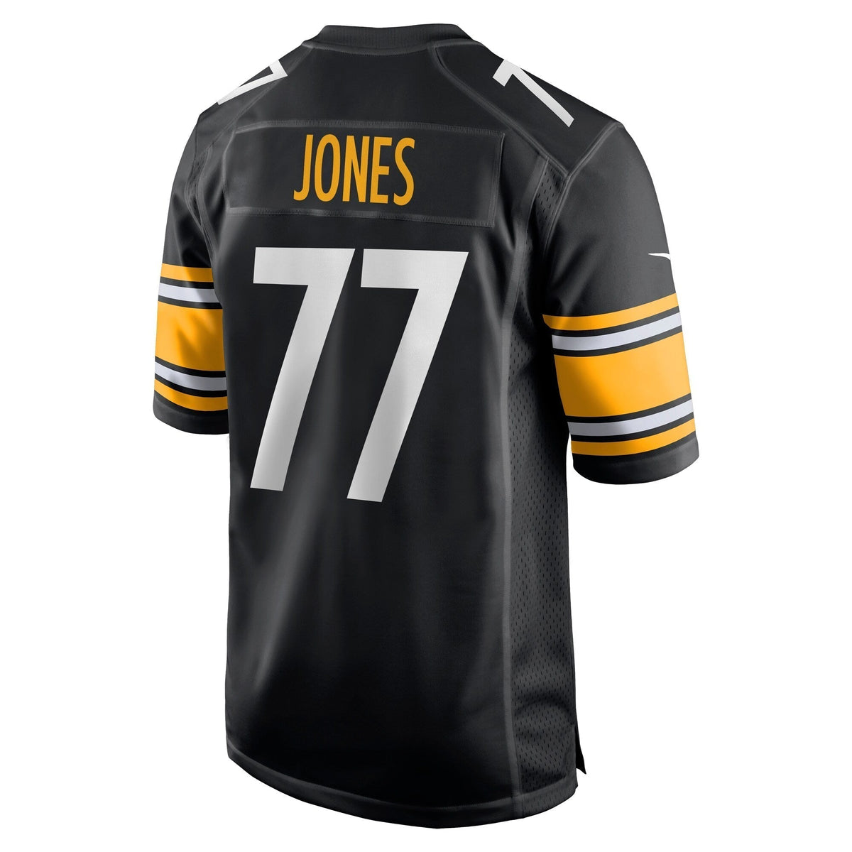 Broderick Jones Pittsburgh Steelers Nike Game Jersey - Black football jersey product view 3