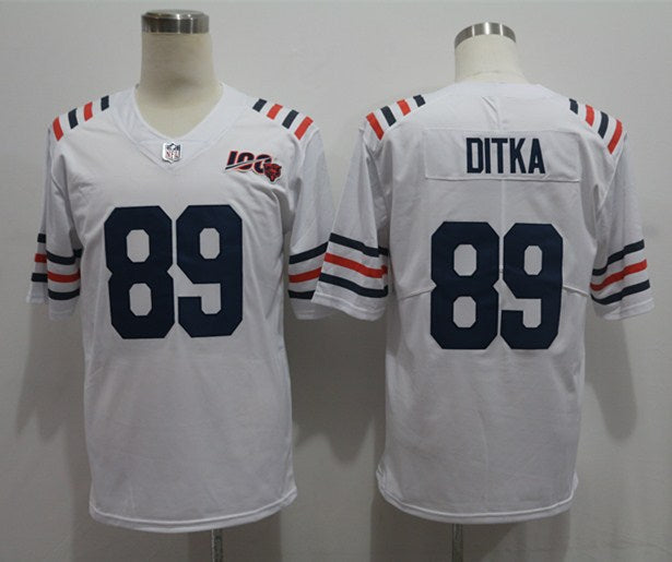 Men's Chicago Bears Mike Ditka 2021 NFL Draft First Round Pick Alternate Jersey2 football jersey product view 1